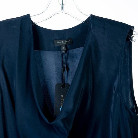rag & bone Navy Rose Tank - NWT Size S - Picture 4 of 6